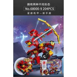 JIESTAR 68000 non  CHÒM SAO MECHA bộ đồ chơi xếp lắp ráp ghép mô hình