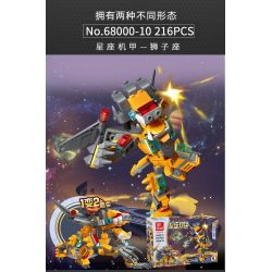 JIESTAR 68000 non  CHÒM SAO MECHA bộ đồ chơi xếp lắp ráp ghép mô hình