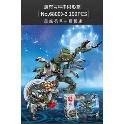 JIESTAR 68000 non  CHÒM SAO MECHA bộ đồ chơi xếp lắp ráp ghép mô hình