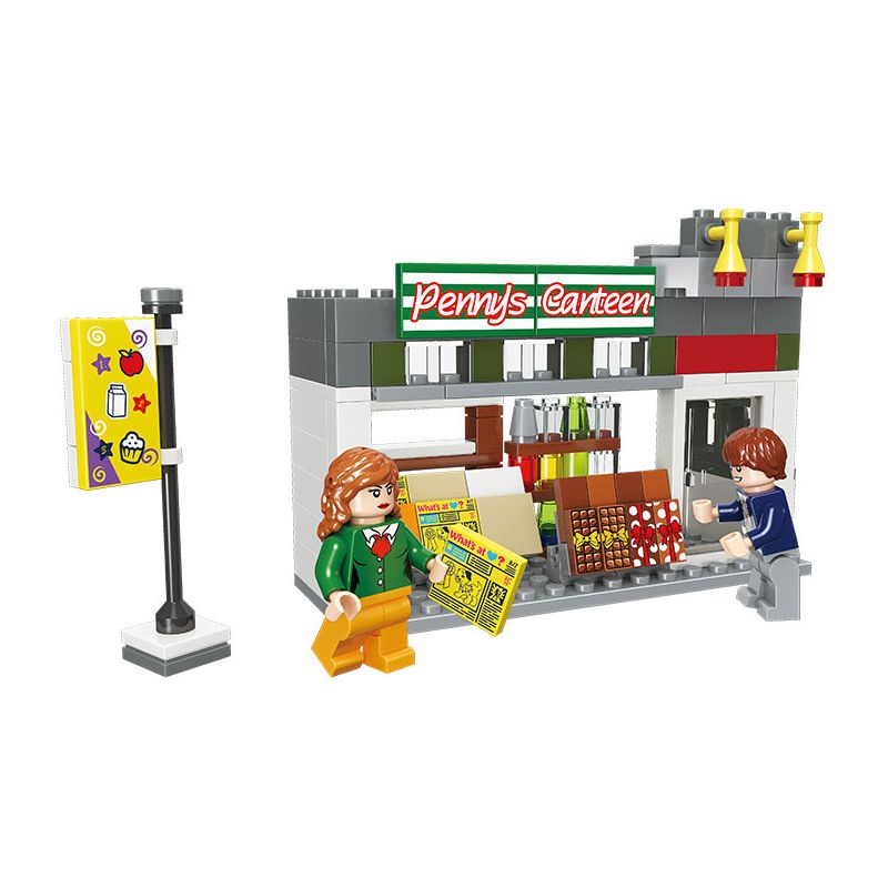 JIESTAR 20519 non Lego ỦY VIÊN CỦA PENNY bộ đồ chơi xếp lắp ráp ghép mô hình City Thành Phố 151 khối