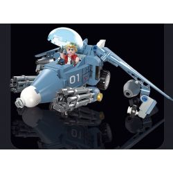 JIESTAR 37001 non  ĐẦU ĐẠN KIM LOẠI Ổ ĐĨA KÉO LÙI THIẾT BỊ HẠT NHÂN bộ đồ chơi xếp lắp ráp ghép mô hình Movie & Game Phim Và Trò Chơi 268 khối