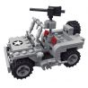 JIESTAR 23048 non  XE JEEP CỦA WILLY bộ đồ chơi xếp lắp ráp ghép mô hình Military Army VENETIAN JEEP Quân Sự Bộ Đội 172 khối