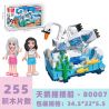 JIESTAR 80007 non  WISH STAR CITY XE XOAY THIÊN NGA bộ đồ chơi xếp lắp ráp ghép mô hình Girl Con Gái 255 khối