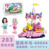 JIESTAR 80004 non  THÀNH PHỐ MONG ƯỚC SAO CAROUSEL bộ đồ chơi xếp lắp ráp ghép mô hình Girl Con Gái 283 khối