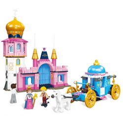 JIESTAR 20408 non  HOÀNG HẬU TELINA NHỮNG NGÀY HẠNH PHÚC CỦA NỮ bộ đồ chơi xếp lắp ráp ghép mô hình Girl Con Gái 440 khối