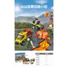 JIESTAR 20557 non  ĐỘI VẬN CHUYỂN KHO BÁU NÚI LỬA bộ đồ chơi xếp lắp ráp ghép mô hình City TREASURE Thành Phố 278 khối