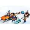 JIESTAR 20555 non  XE THÁM HIỂM TUYẾT bộ đồ chơi xếp lắp ráp ghép mô hình City SNOW DETECTION Thành Phố 306 khối