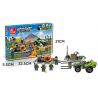 JIESTAR 20554 non  CƠ SỞ KHAI THÁC NÚI LỬA bộ đồ chơi xếp lắp ráp ghép mô hình City MINING BASE Thành Phố 225 khối