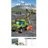 JIESTAR 20553 non  KHÁM PHÁ GIÀN KHOAN NÚI LỬA bộ đồ chơi xếp lắp ráp ghép mô hình City EXPLORING Thành Phố 233 khối