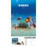 JIESTAR 20551 non  ĐỘI KHẢO SÁT BIỂN SÂU bộ đồ chơi xếp lắp ráp ghép mô hình City DEEP SEA Thành Phố 160 khối
