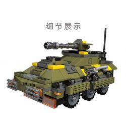 JIESTAR 61005 non  SỨ MỆNH VINH QUANG XE CHIẾN ĐẤU TĂNG TYPE 82 bộ đồ chơi xếp lắp ráp ghép mô hình Military Army GLORY MISSION Quân Sự Bộ Đội 248 khối