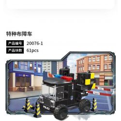 JIESTAR 20076 non  SWAT FLYING TIGERS BLACK STORM DAWN COMBAT COMMAND XE 8 MẪU bộ đồ chơi xếp lắp ráp ghép mô hình 567 khối