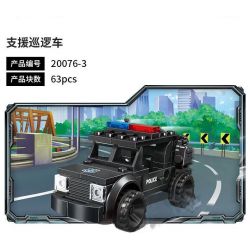 JIESTAR 20076 non  SWAT FLYING TIGERS BLACK STORM DAWN COMBAT COMMAND XE 8 MẪU bộ đồ chơi xếp lắp ráp ghép mô hình 567 khối