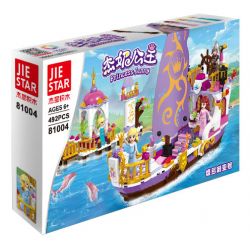 JIESTAR 81004 non  CÔNG CHÚA JENNY VICTORIA bộ đồ chơi xếp lắp ráp ghép mô hình Girl PRINCESS JENNY Con Gái 492 khối