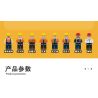 JIESTAR 51009 non  MÔ HÌNH DỰ ÁN GIẤC MƠ THÀNH PHỐ TOÀN CẦU 8 bộ đồ chơi xếp lắp ráp ghép mô hình City 658 khối