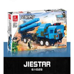 JIESTAR 61025 non  NHIỆM VỤ VINH QUANG TÊN LỬA PHÒNG KHÔNG HONGQI 9 bộ đồ chơi xếp lắp ráp ghép mô hình Movie & Game Phim Và Trò Chơi 569 khối