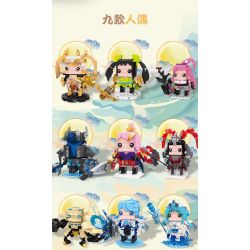 JIESTAR 87203-1 non  KHỐI LẬP PHƯƠNG CỦA NHÀ VUA LƯỠI KIẾM HUYỀN THOẠI MULAN bộ đồ chơi xếp lắp ráp ghép mô hình Movie & Game Phim Và Trò Chơi 183 khối