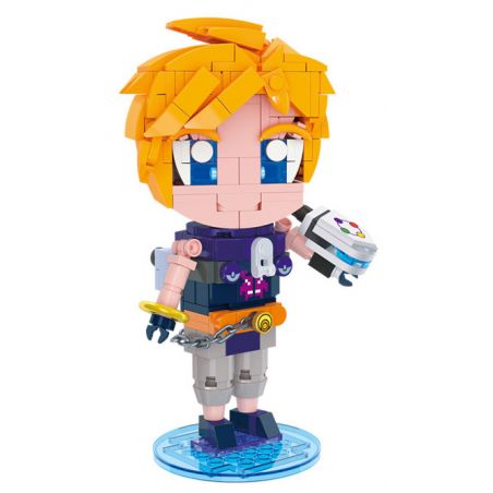 JIESTAR 87304-2 non  LIÊN MINH BIG HEAD TRÒ CHƠI ĐIỆN TỬ BRAVE EZ bộ đồ chơi xếp lắp ráp ghép mô hình Movie & Game Phim Và Trò Chơi 269 khối