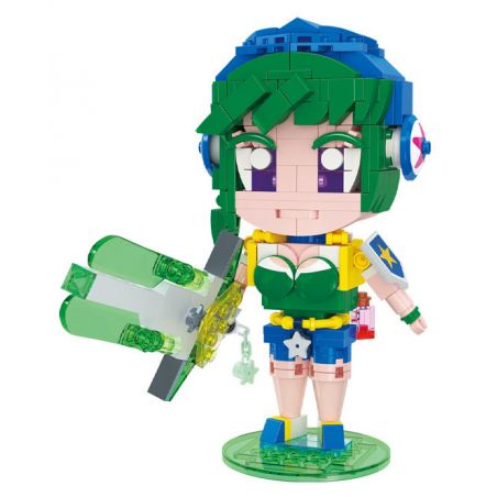 JIESTAR 87303-2 non  LIÊN MINH ĐẦU LỚN ANH HÙNG TRÒ CHƠI ĐIỆN TỬ RAVEN bộ đồ chơi xếp lắp ráp ghép mô hình Movie & Game Phim Và Trò Chơi 296 khối