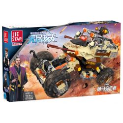 JIESTAR 67005 non  BÌNH MINH BẤT TẬN NHỮNG KẺ ĐỘT KÍCH LINH DƯƠNG ĐẦU BÒ bộ đồ chơi xếp lắp ráp ghép mô hình 633 khối