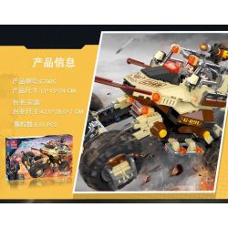 JIESTAR 67005 non  BÌNH MINH BẤT TẬN NHỮNG KẺ ĐỘT KÍCH LINH DƯƠNG ĐẦU BÒ bộ đồ chơi xếp lắp ráp ghép mô hình 633 khối