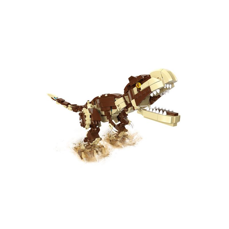 JIESTAR 87010 non Lego THẾ GIỚI KHỦNG LONG GACHA 12 LOẠI bộ đồ chơi xếp lắp ráp ghép mô hình Creator Sáng Tạo