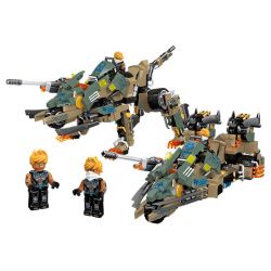 JIESTAR 67012 non  XUNG FLASH BLADE bộ đồ chơi xếp lắp ráp ghép mô hình 578 khối