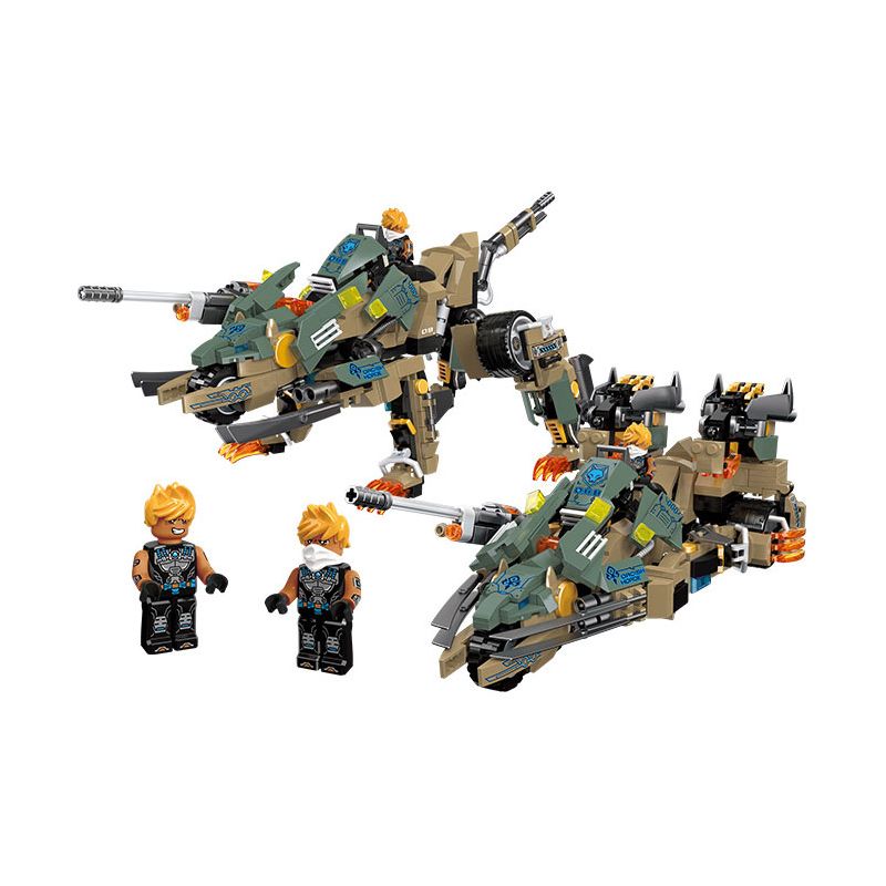 JIESTAR 67012 non  XUNG FLASH BLADE bộ đồ chơi xếp lắp ráp ghép mô hình 578 khối