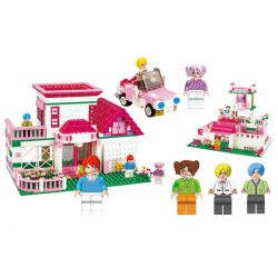 JIESTAR 20301 non  CÔ GÁI YAJU bộ đồ chơi xếp lắp ráp ghép mô hình Girl Con Gái