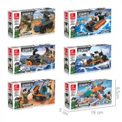 JIESTAR 61024 non  SỨ MỆNH VINH QUANG CHIẾN HẠM PHÒNG KHÔNG 6 MẪU bộ đồ chơi xếp lắp ráp ghép mô hình Military Army AIR DEFENSE BATTLESHIP Quân Sự Bộ Đội