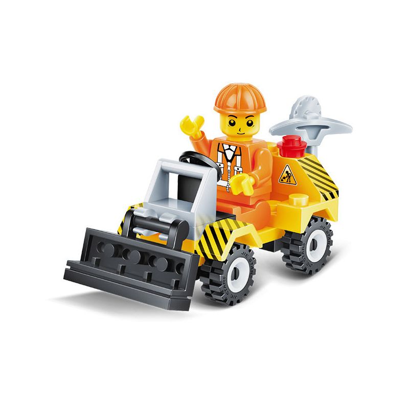 JIESTAR 21001 non Lego CHIẾC XE ỦI bộ đồ chơi xếp lắp ráp ghép mô hình City Thành Phố 38 khối