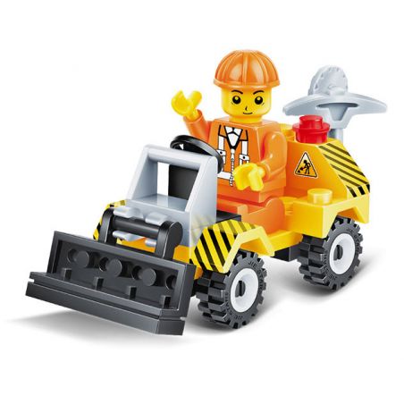 JIESTAR 21001 non  CHIẾC XE ỦI bộ đồ chơi xếp lắp ráp ghép mô hình City Thành Phố 38 khối