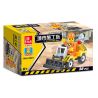 JIESTAR 21001 non  CHIẾC XE ỦI bộ đồ chơi xếp lắp ráp ghép mô hình City Thành Phố 38 khối