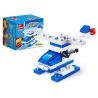 JIESTAR 20019 non  TRỰC THĂNG MINI CỦA CẢNH SÁT bộ đồ chơi xếp lắp ráp ghép mô hình City Thành Phố 38 khối