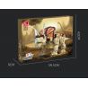 JIESTAR 92450 non  THẾ GIỚI KHỦNG LONG TRICERATOPS bộ đồ chơi xếp lắp ráp ghép mô hình 1215 khối