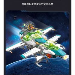 JIESTAR 58011 non  THIÊN HÀ TRONG MƠ KẺ LANG THANG GIỮA CÁC VÌ SAO 6 TỔ HỢP bộ đồ chơi xếp lắp ráp ghép mô hình 653 khối