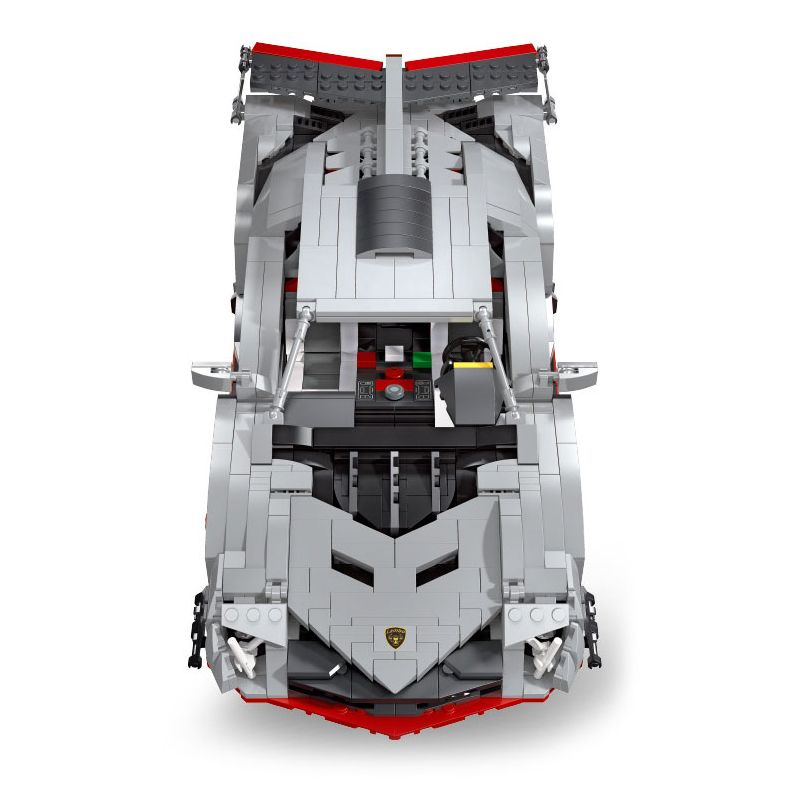 JIESTAR 92007 non  XE THỂ THAO LAMBORGHINI VENENO tỷ lệ 1:14 bộ đồ chơi xếp lắp ráp ghép mô hình Creator VENENE Sáng Tạo 1434 khối