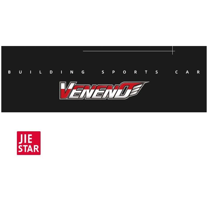 JIESTAR 92007 non  XE THỂ THAO LAMBORGHINI VENENO tỷ lệ 1:14 bộ đồ chơi xếp lắp ráp ghép mô hình Creator VENENE Sáng Tạo 1434 khối