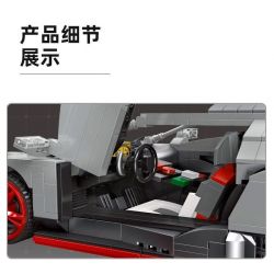 JIESTAR 92007 non  XE THỂ THAO LAMBORGHINI VENENO tỷ lệ 1:14 bộ đồ chơi xếp lắp ráp ghép mô hình Creator VENENE Sáng Tạo 1434 khối