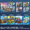 JIESTAR 87003 non  CÂU LẠC BỘ TRÒ CHƠI ĐIỆN TỬ 4 LOẠI bộ đồ chơi xếp lắp ráp ghép mô hình City Thành Phố 771 khối