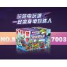 JIESTAR 87003 non  CÂU LẠC BỘ TRÒ CHƠI ĐIỆN TỬ 4 LOẠI bộ đồ chơi xếp lắp ráp ghép mô hình City Thành Phố 771 khối