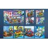 JIESTAR 87001 non  CÂU LẠC BỘ TRÒ CHƠI ĐIỆN TỬ 4 LOẠI bộ đồ chơi xếp lắp ráp ghép mô hình City Thành Phố 777 khối