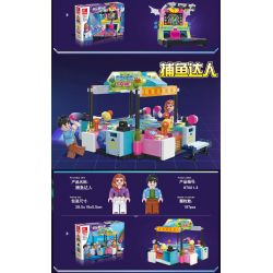 JIESTAR 87001 non  CÂU LẠC BỘ TRÒ CHƠI ĐIỆN TỬ 4 LOẠI bộ đồ chơi xếp lắp ráp ghép mô hình City Thành Phố 777 khối