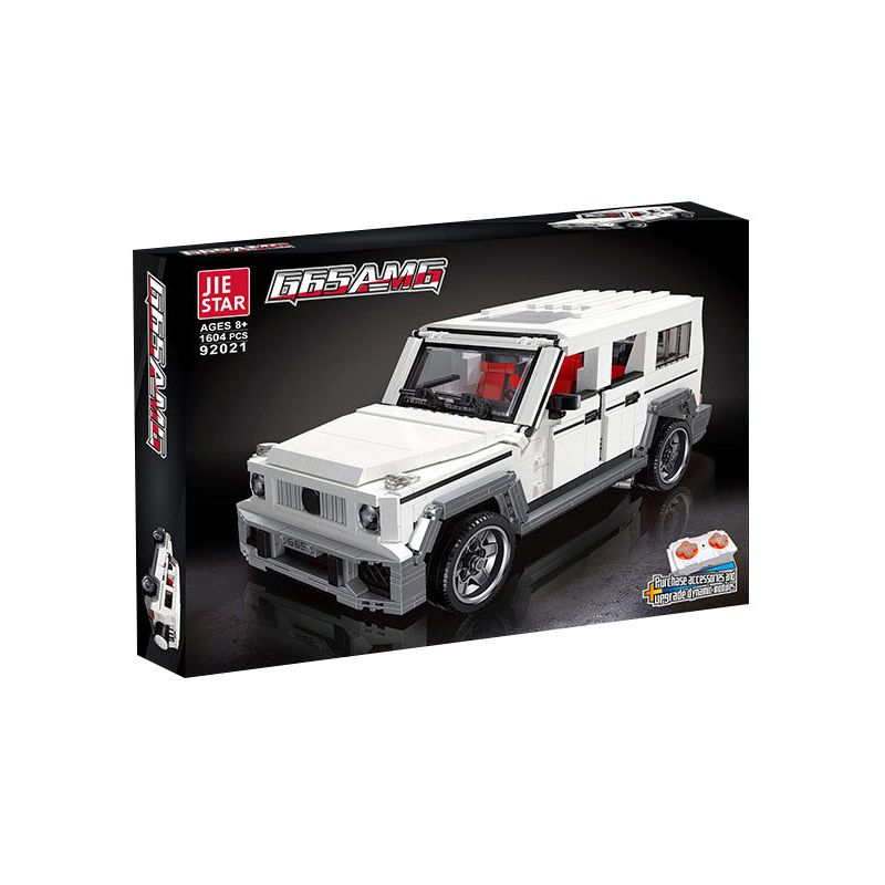 JIESTAR 92021 non  XE ĐỊA HÌNH G63 tỷ lệ 1:14 bộ đồ chơi xếp lắp ráp ghép mô hình Creator Sáng Tạo 1604 khối
