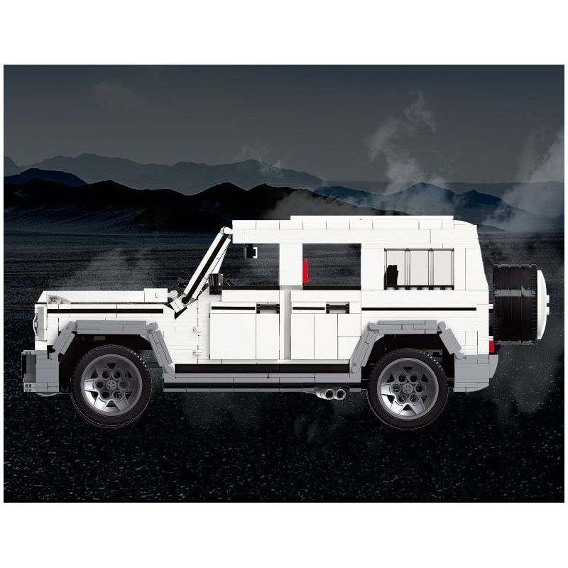 JIESTAR 92021 non  XE ĐỊA HÌNH G63 tỷ lệ 1:14 bộ đồ chơi xếp lắp ráp ghép mô hình Creator Sáng Tạo 1604 khối