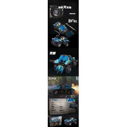 JIESTAR 91006 non  SẠC XE KÉO LÙI X-1 bộ đồ chơi xếp lắp ráp ghép mô hình  Kỹ Thuật Công Nghệ Cao Mô Hình Phương Tiện 391 khối