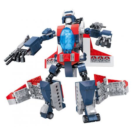 COGO 14861 non  MECHAWARRIOR THẦN CHIẾN NHỆN 1 ĐẾN 2 bộ đồ chơi xếp lắp ráp ghép mô hình 605 khối