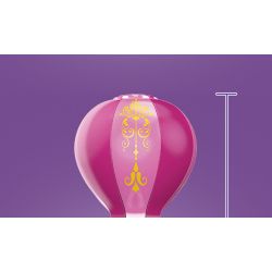 COGO 13294 non  CÔNG CHÚA PHÉP THUẬT PHI THUYỀN DIỆU CỦA bộ đồ chơi xếp lắp ráp ghép mô hình Girl FAIRY Con Gái 358 khối