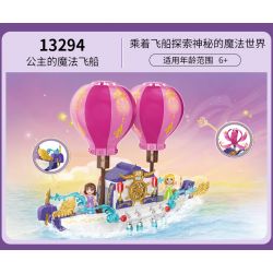 COGO 13294 non  CÔNG CHÚA PHÉP THUẬT PHI THUYỀN DIỆU CỦA bộ đồ chơi xếp lắp ráp ghép mô hình Girl FAIRY Con Gái 358 khối