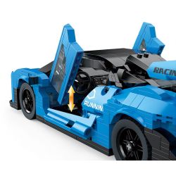 COGO 15824 non  MCLAREN SENNA bộ đồ chơi xếp lắp ráp ghép mô hình Racers Đua Tốc Độ 954 khối